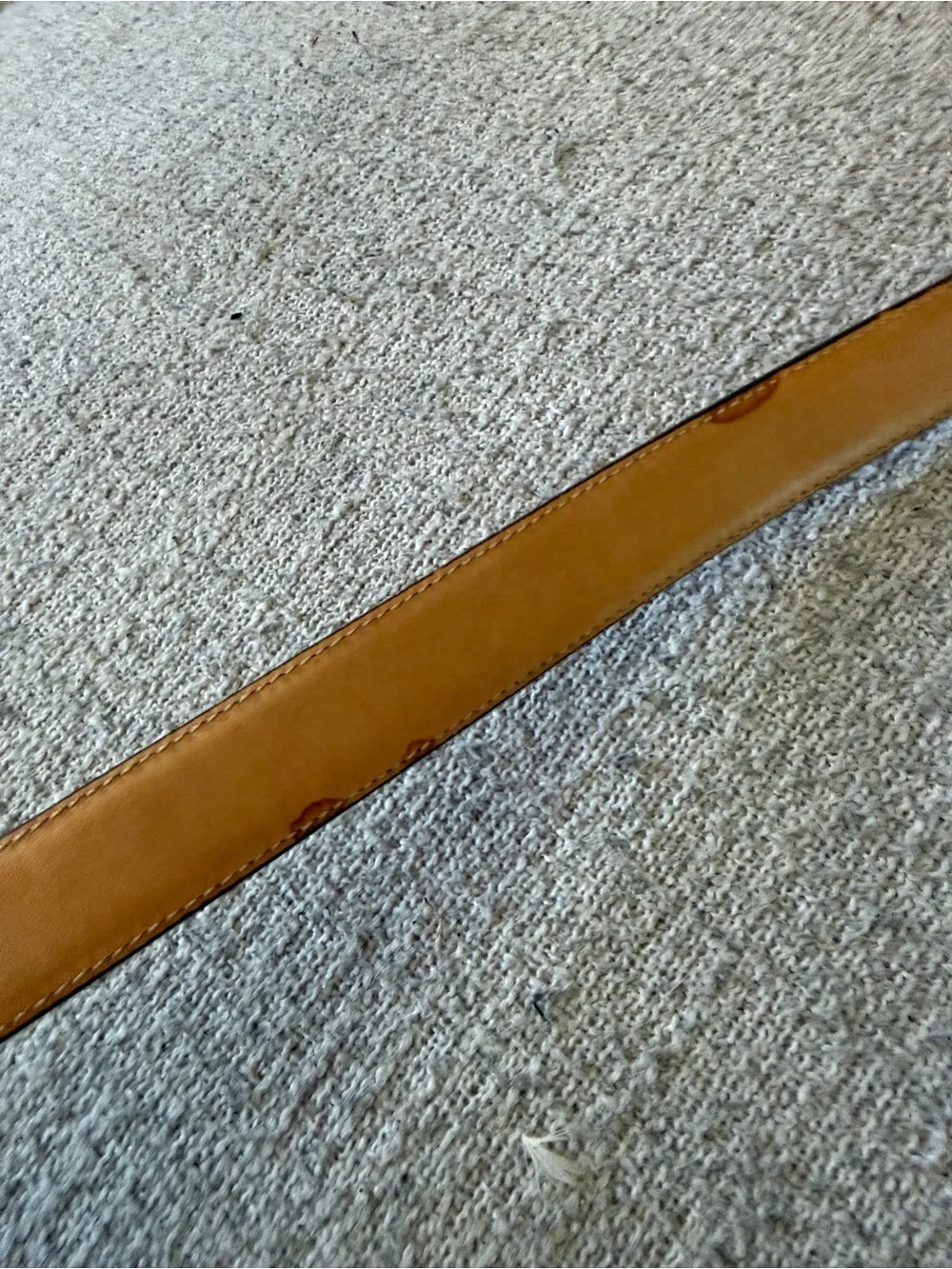 Coach Red Leather dog leash
